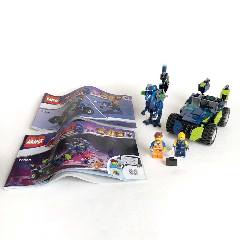 LEGO The LEGO Movie 2: Rex's Rex-treme Offroader! (70826) Retired 98% Complete